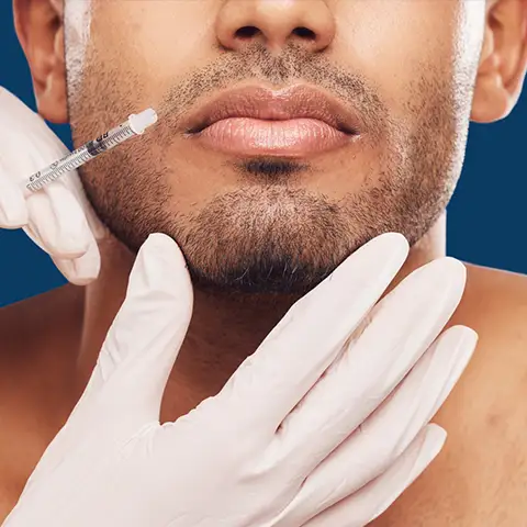 Ästhetische Behandlungen für Männer
